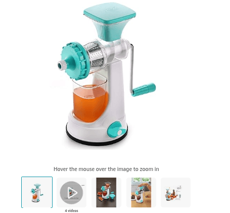 Fruit and Vegetable Juicer nano or mini Juicer