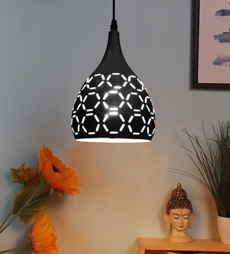 Vrutwa Single Modern Pendant Ceiling Light – Aluminum Indoor Decorative Fixture