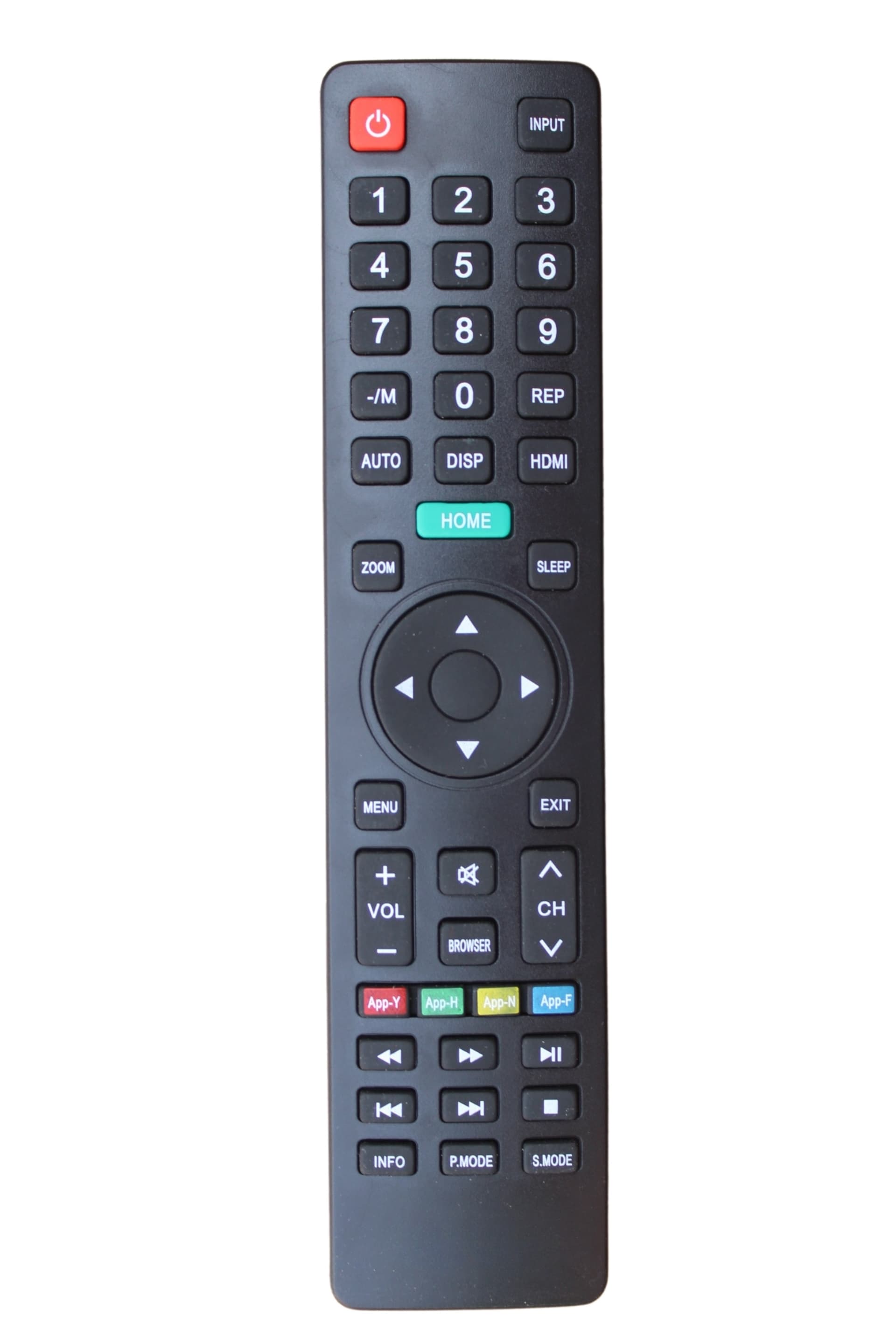 V3Deals Compatible Remote Clarion/Uptron/Bush/Orson/Candes/Futec/Kangaroo/KEI Tech/Salora Smart Led Coolita/(E32X) Cellecor/IWIS/Arika 32 inches, 40 inches (China LED 257)
