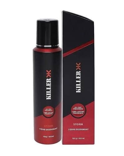 Killar Storm Deodorant Body Spray for Men 150ml Long Lasting Fresh Masculine Fragrance Daily Use Odour Protection Strong Scent for Office Gym Travel Budget Aerosol Perfume Deo India
